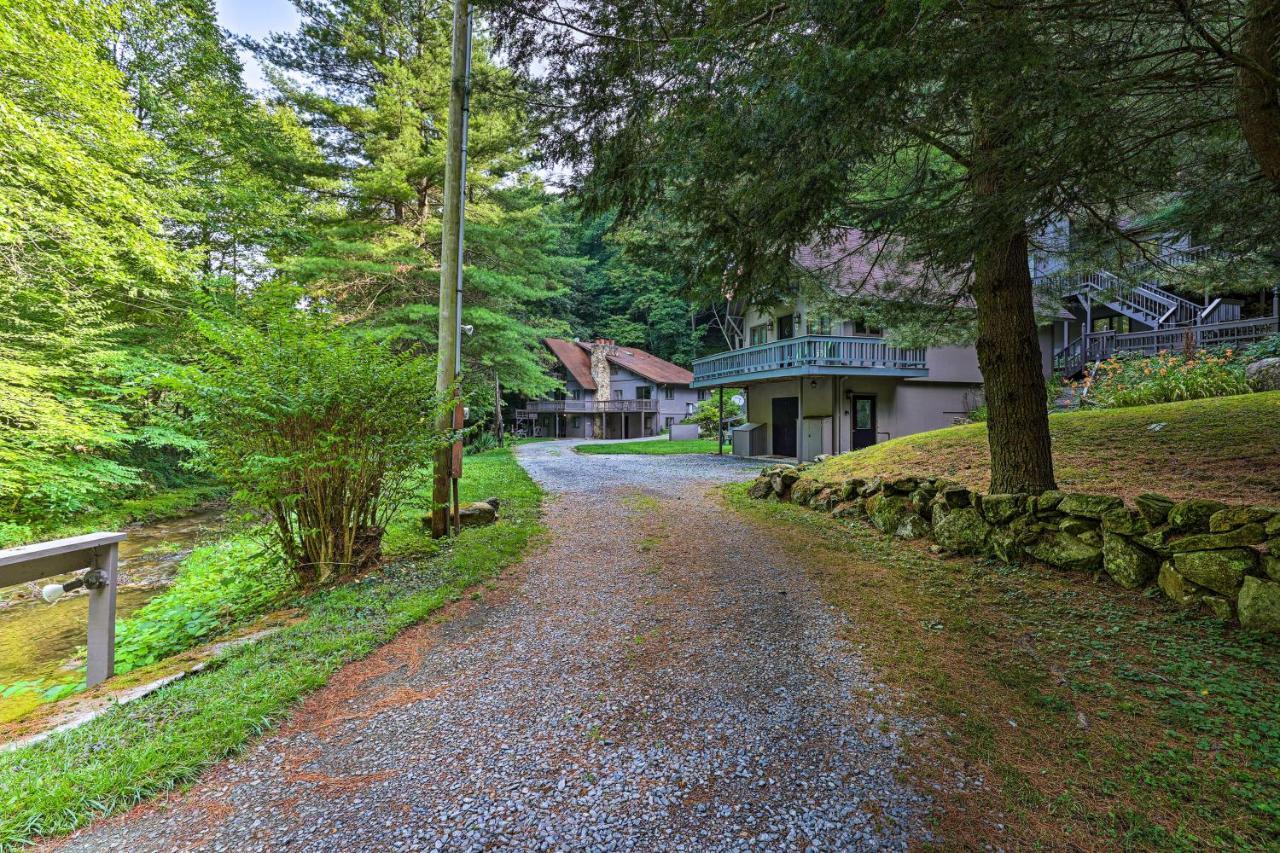 Creekside Roan Mountain Cabin Walk To Trails Bagian luar foto