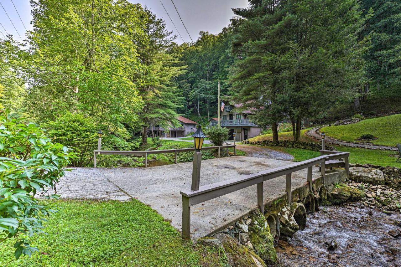 Creekside Roan Mountain Cabin Walk To Trails Bagian luar foto